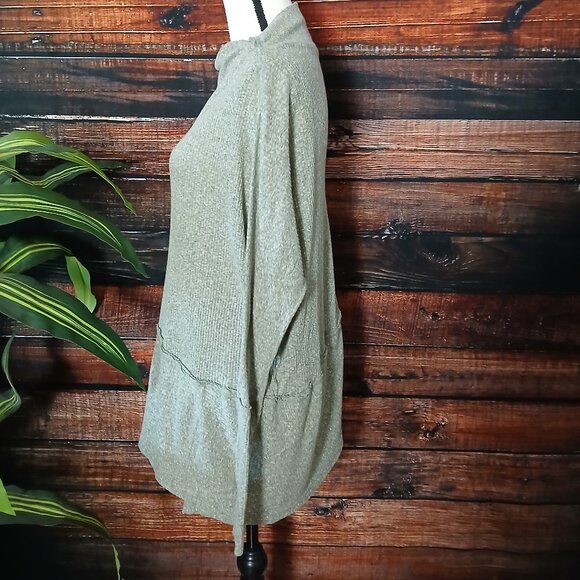 We The Free Top S Londontown Oversized Thermal Tunic Free People - Picture 6 of 10